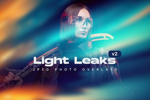 25 light leak overlays