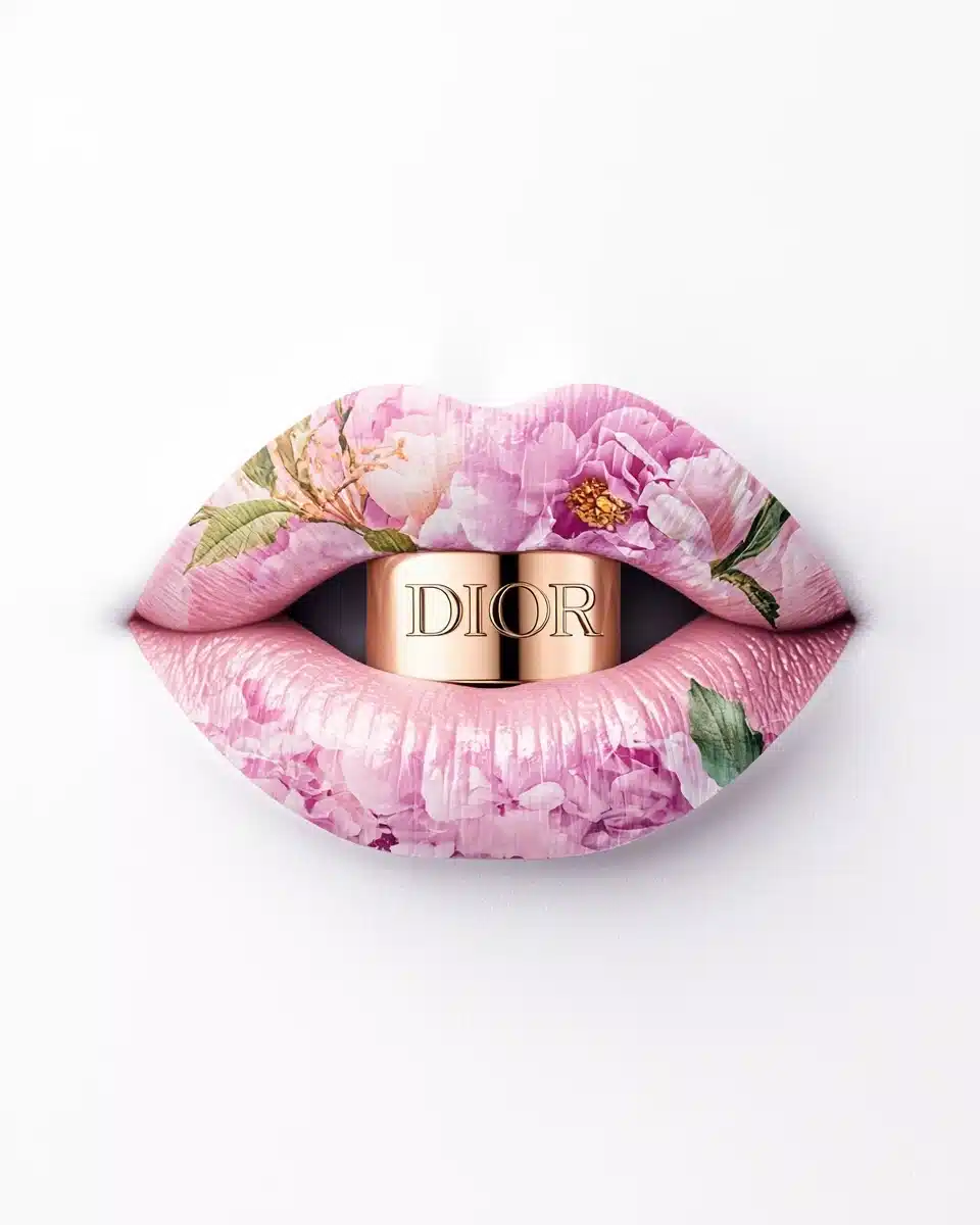 Gucci Floral Lips Dior Midjourney提示词