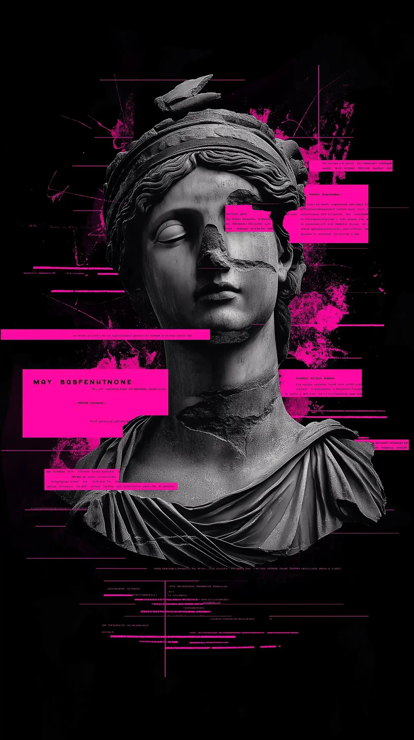 Urban Greek Statue Design Midjourney提示词