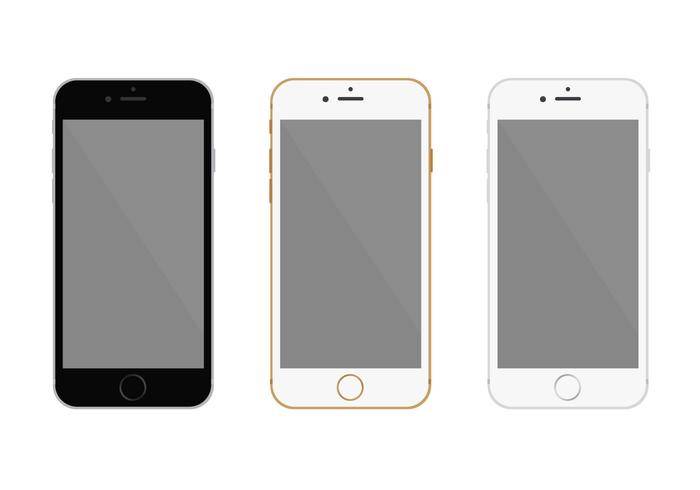 免费的平板Iphone 6矢量