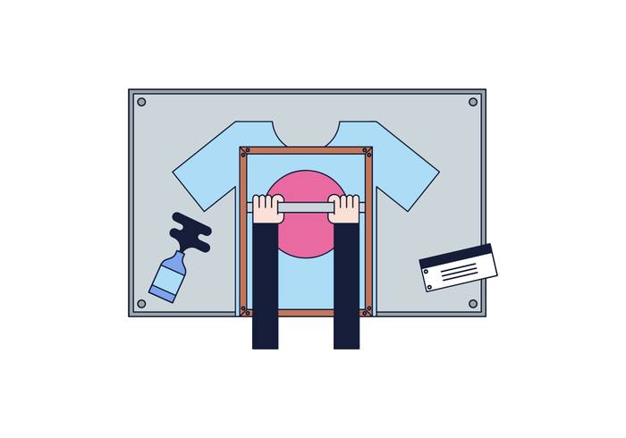 免费的T恤新闻矢量