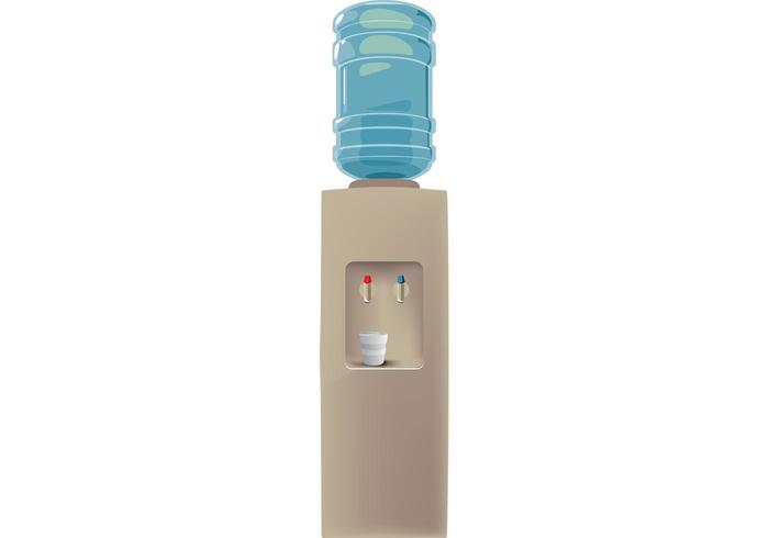 免费水冷却器矢量
