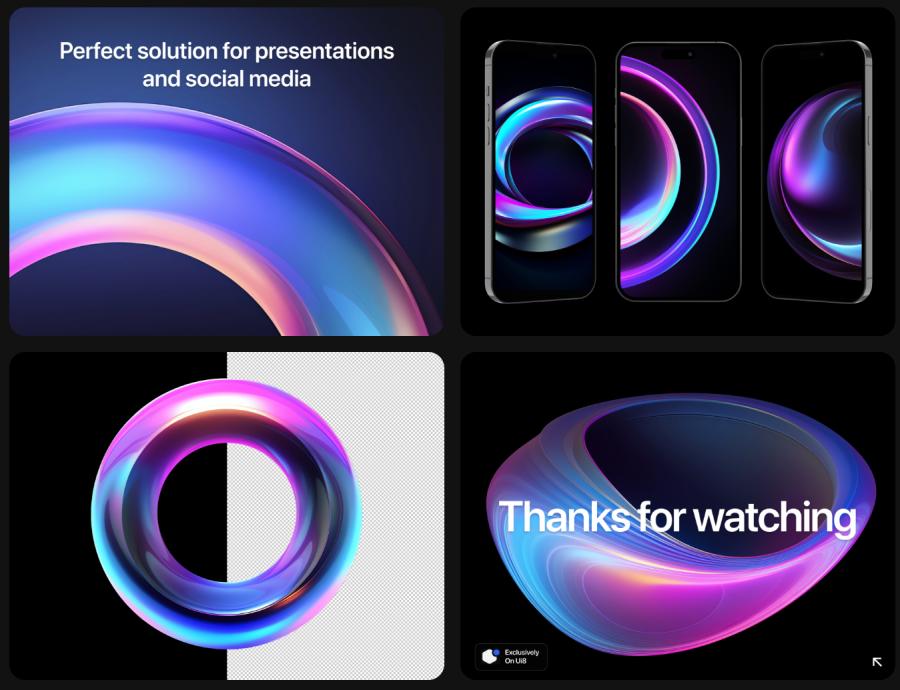 Chroma – Holographic Gradients