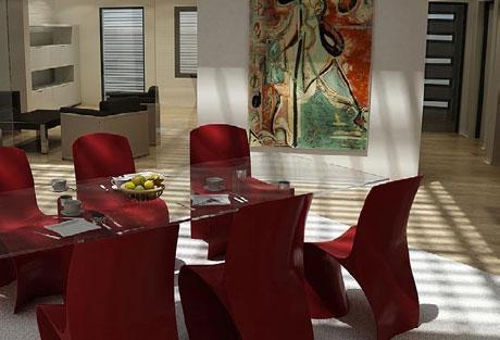 完美餐厅高档晚餐3D模型