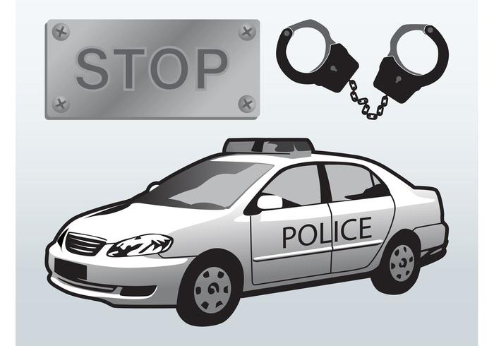 警方逮捕矢量