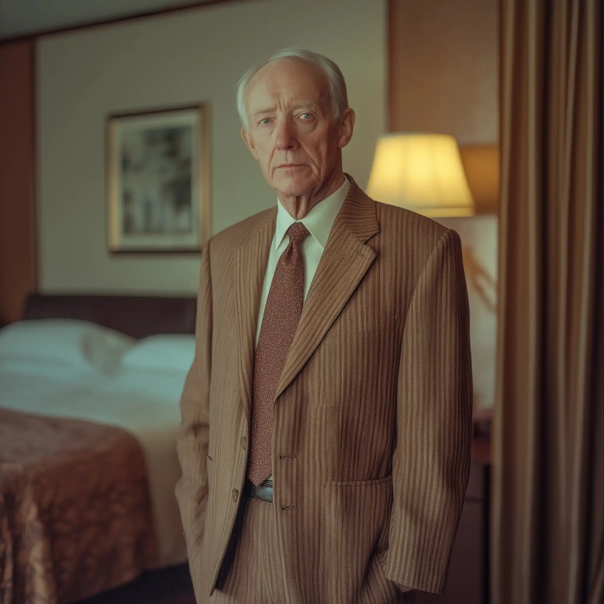 Eccentric Portrait in Kodachrome Midjourney提示词