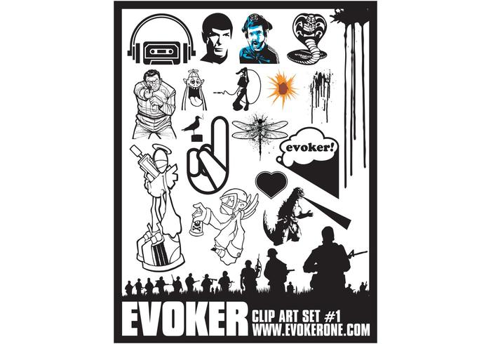 Evoker剪贴画设置1