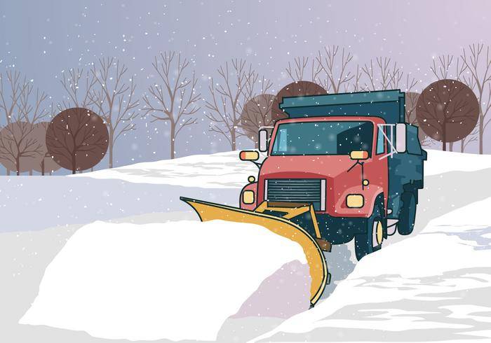 雪犁卡车
