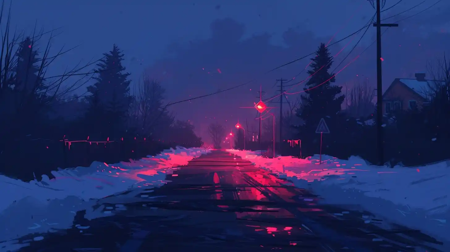 Horror Street Signs Midjourney提示词