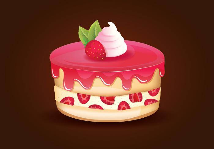 草莓脆饼