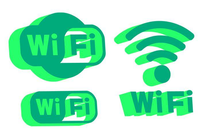 Wifi徽标矢量