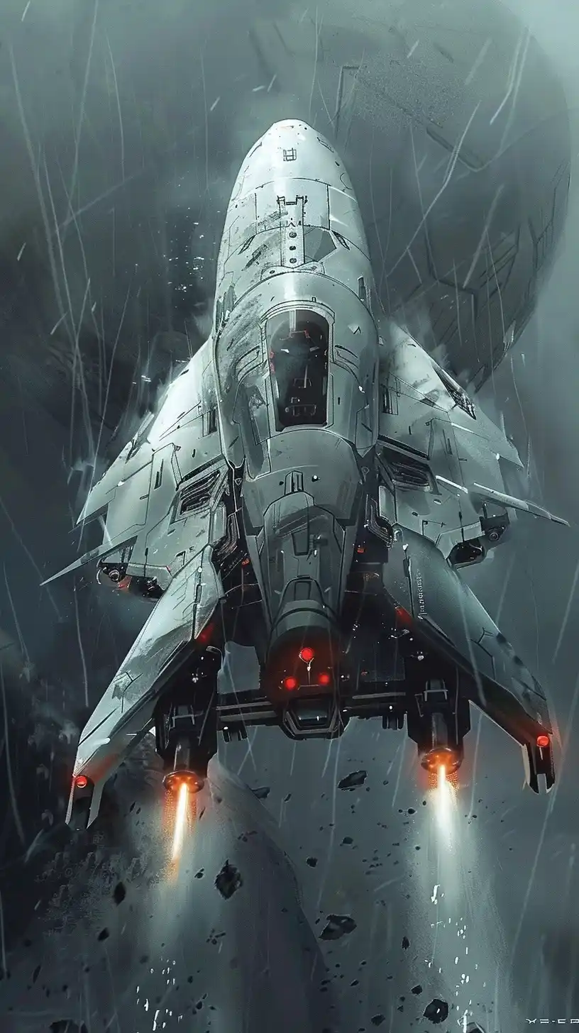 Futuristic Argo Illustration Midjourney提示词