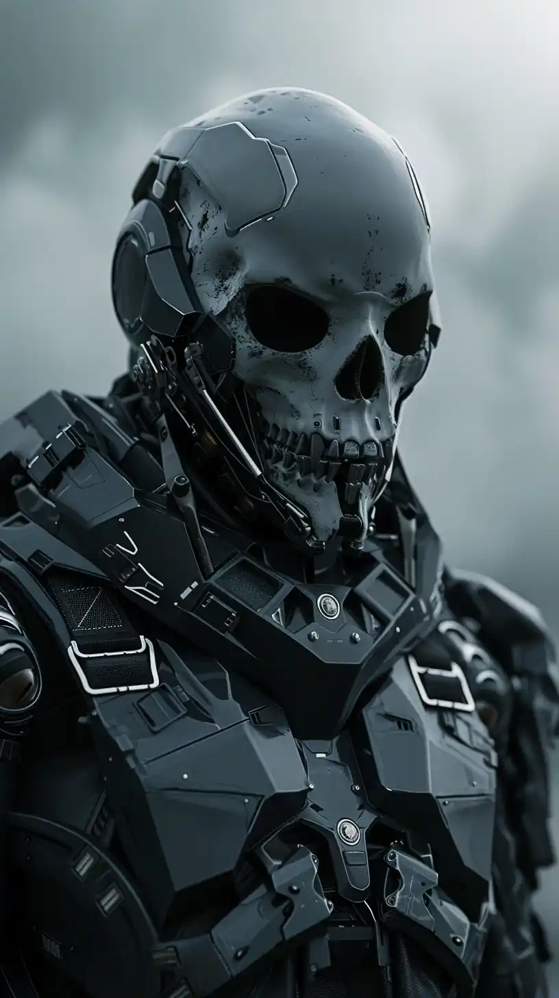 Futuristic Martian Invader Mask Midjourney提示词