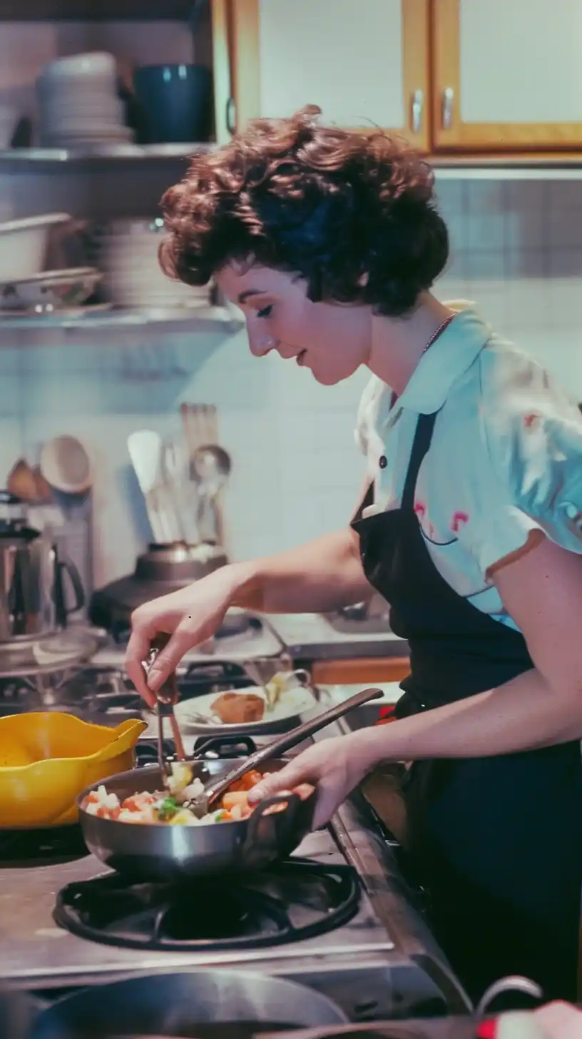 Brave Cooking with Julia Midjourney提示词