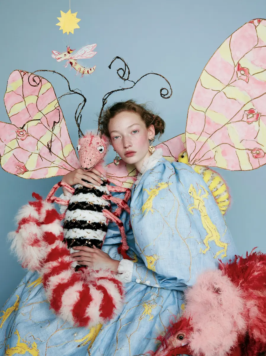 High Fashion Editorial Photography Midjourney提示词