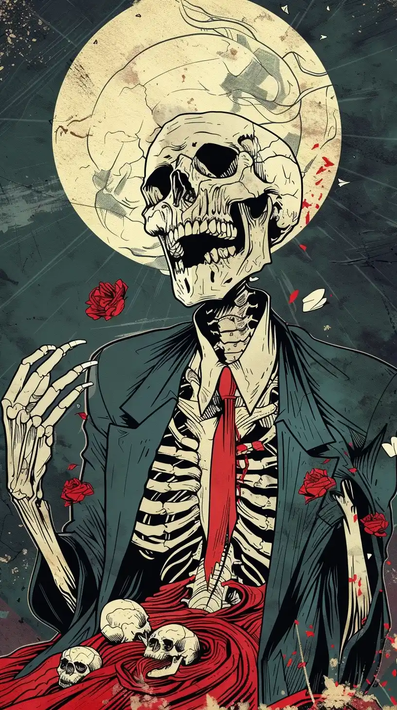 Business of Death – AR 916 Midjourney提示词