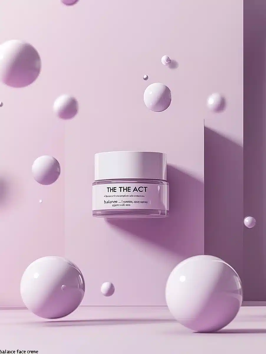 Lilac Cream Jar Poster Midjourney提示词