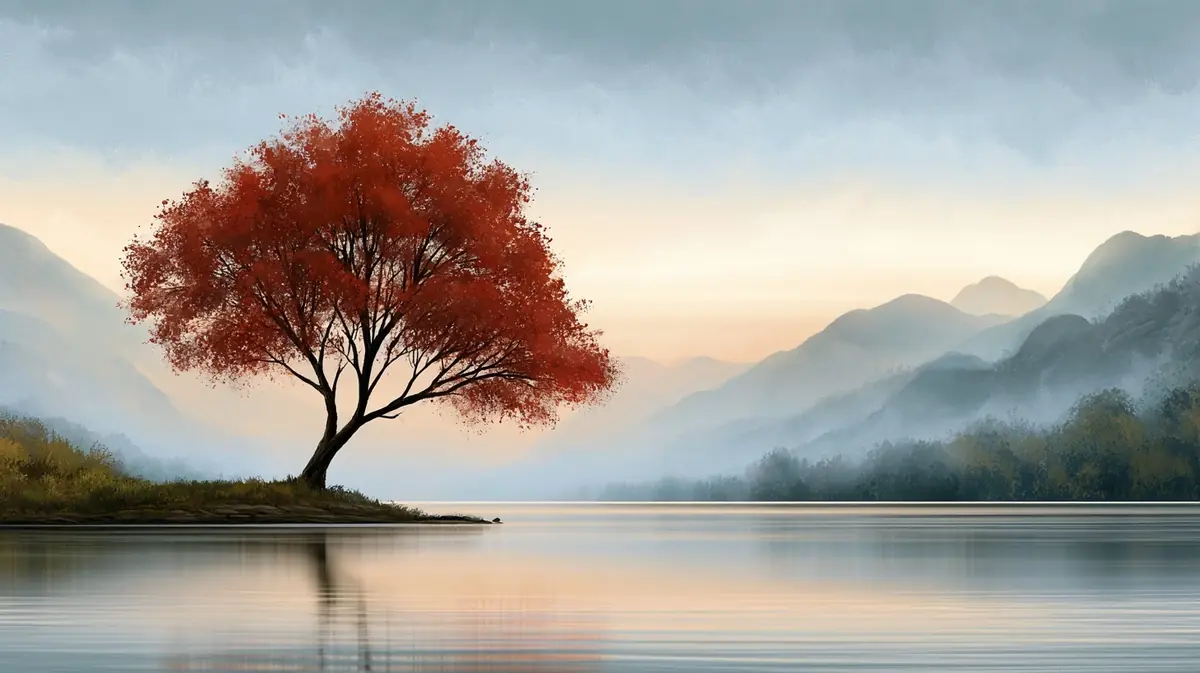 Nature YouTube Song Thumbnail Midjourney提示词