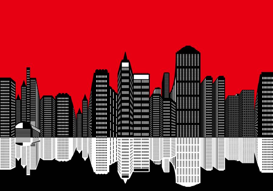 城市红
