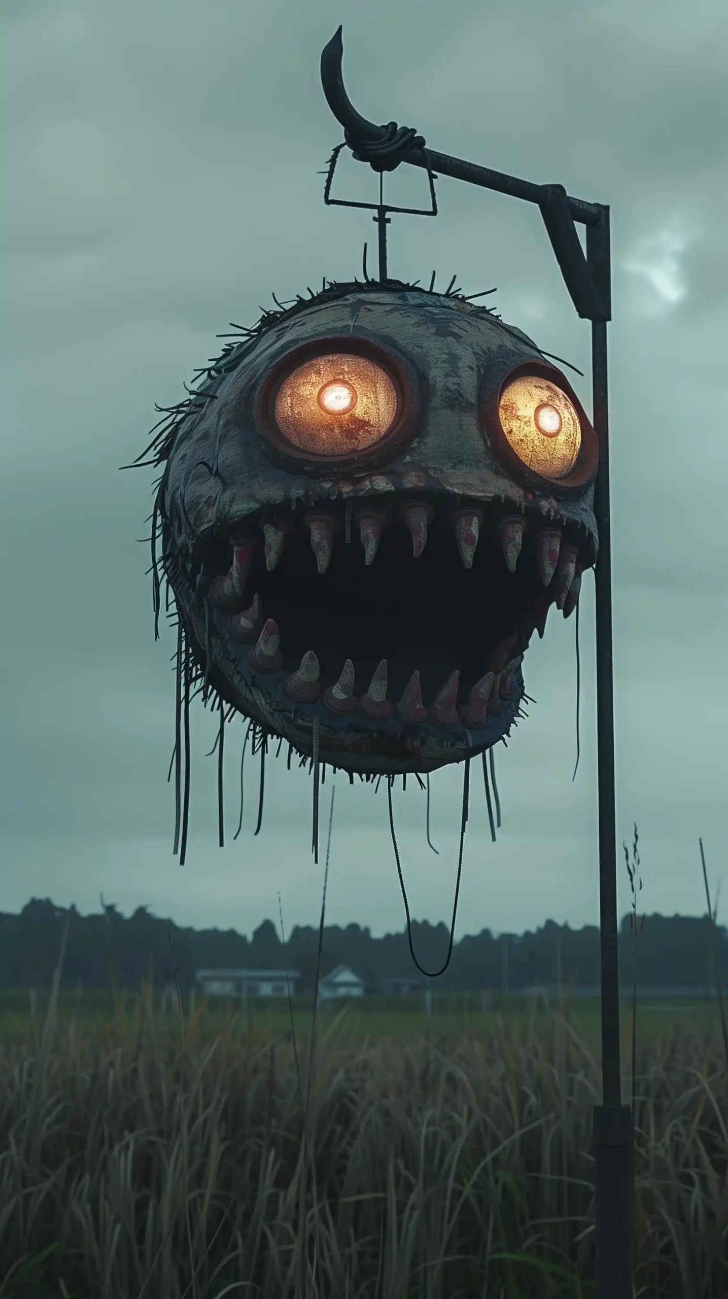 Edo Grasslands Lantern Ghost Midjourney提示词