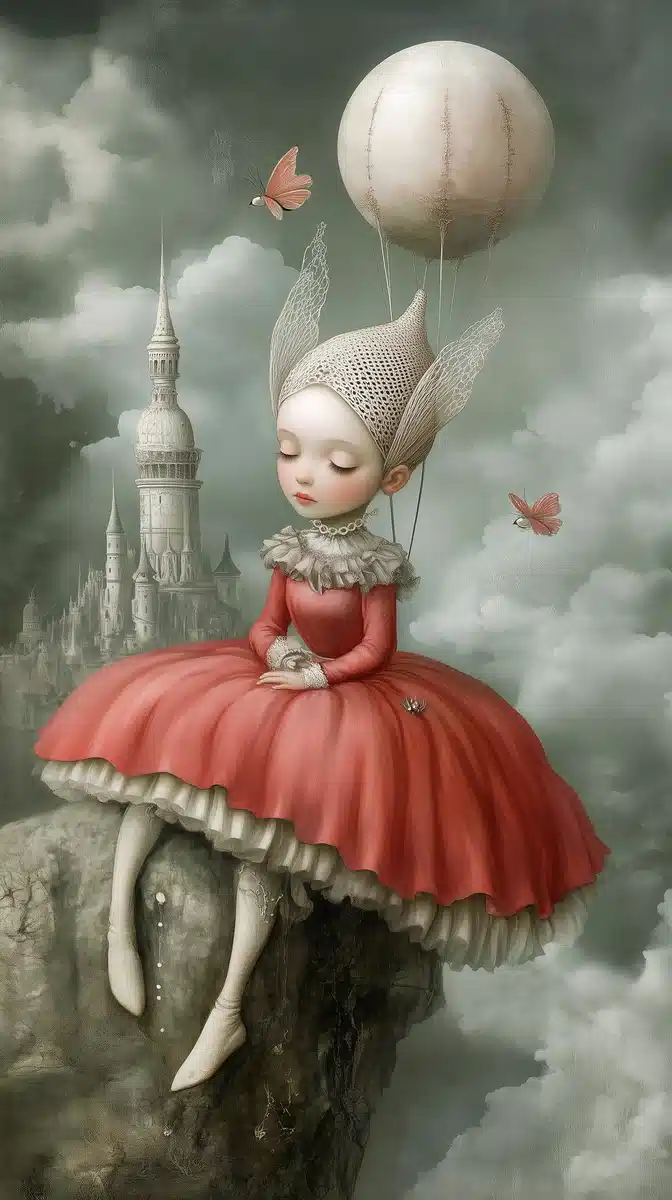 Surreal Tarot by Ceccoli Midjourney提示词
