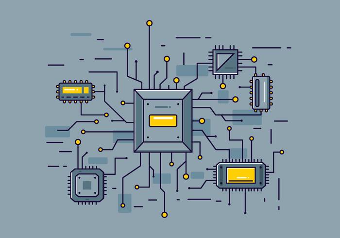 免费的Microchip矢量