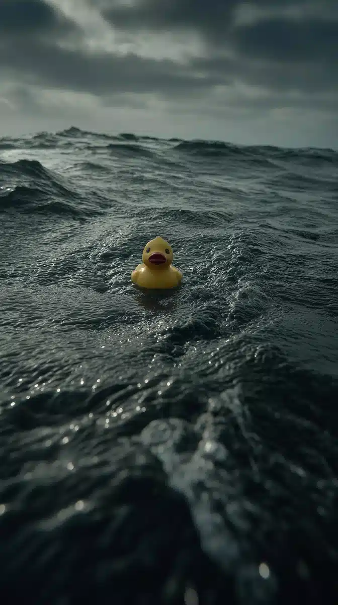 Rubber Duck Ocean Photography Midjourney提示词