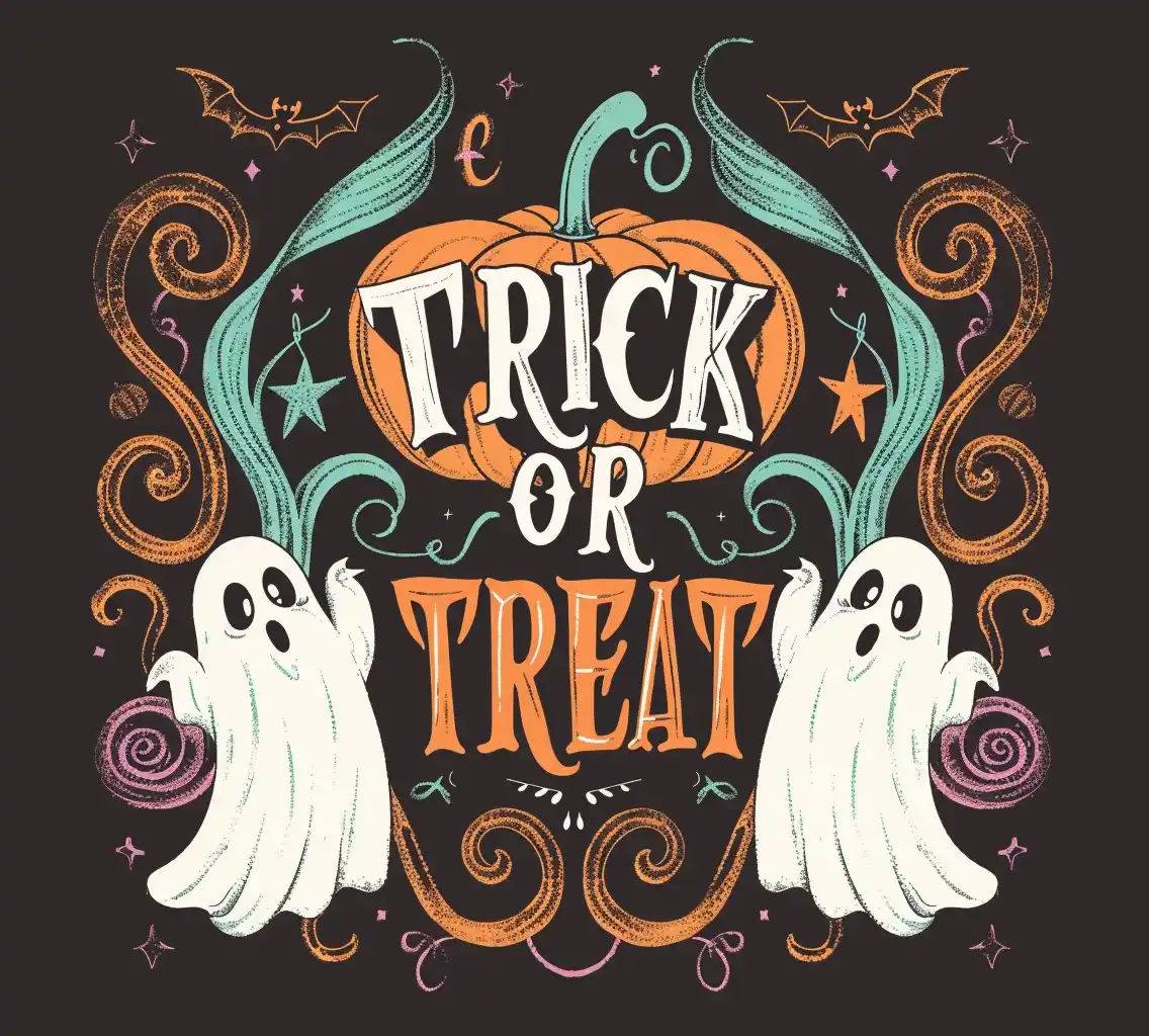 Vintage Halloween Jack O Lanterns Midjourney提示词