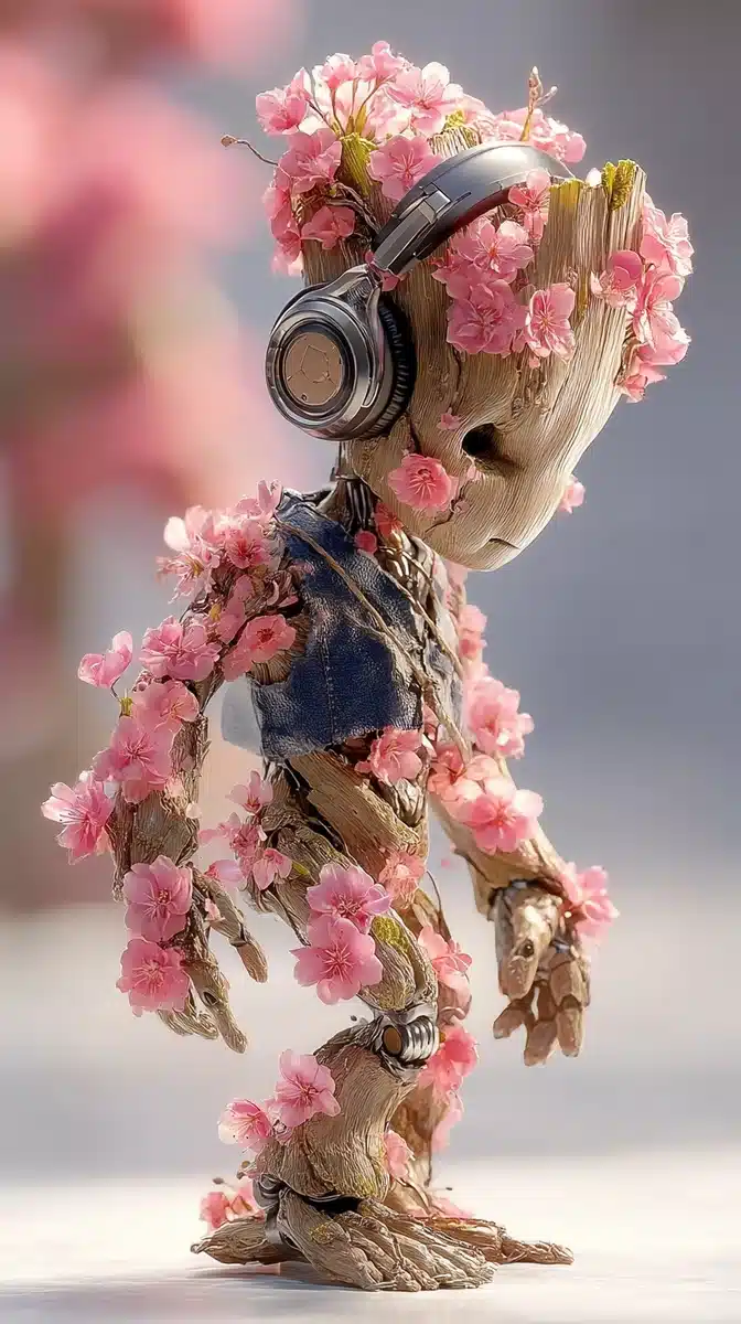 Cherry Blossom Tree Spirit Midjourney提示词