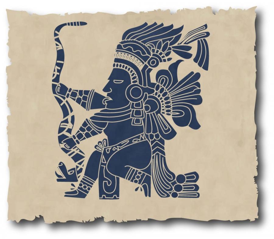 印第安民族纹样03矢量素材