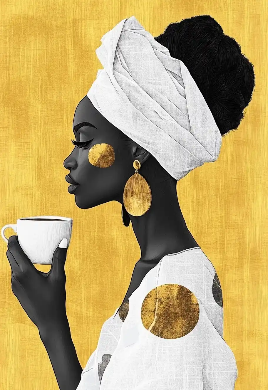 Minimalist Fashion Illustration Midjourney提示词