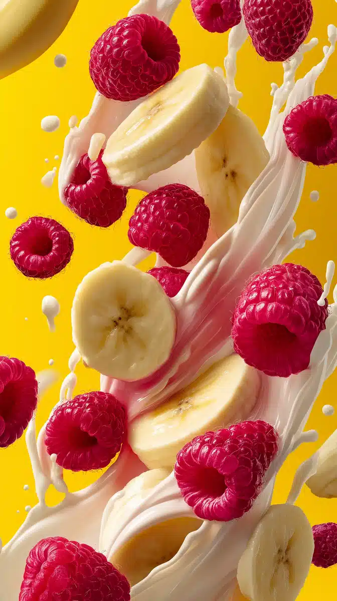 Vibrant Tornado of Fruit Midjourney提示词