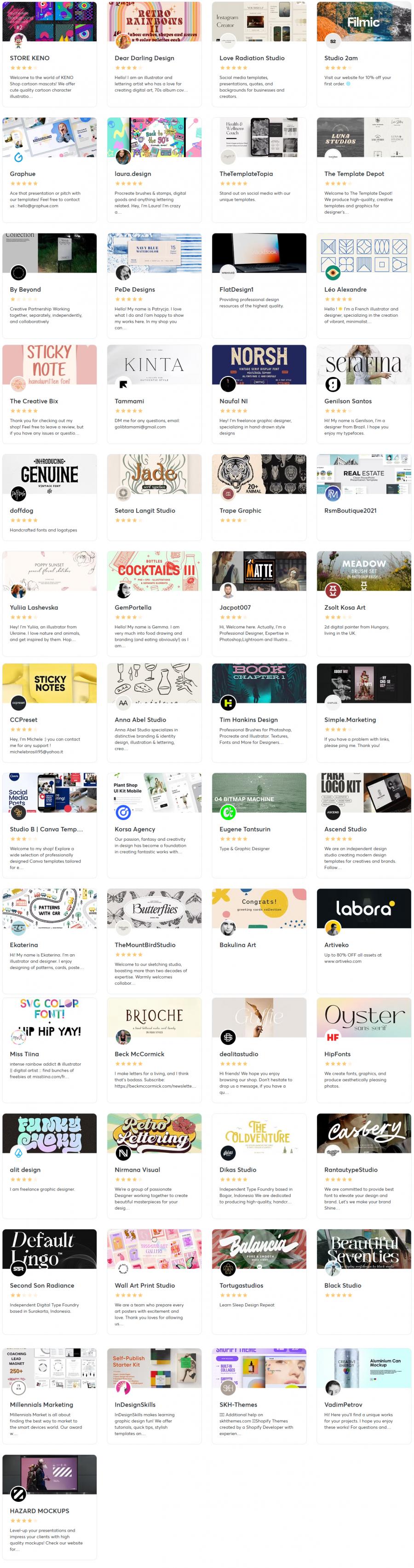 2025年的5月creativemarket.com网站分享价值高达 1000 美元的素材资源打包下载