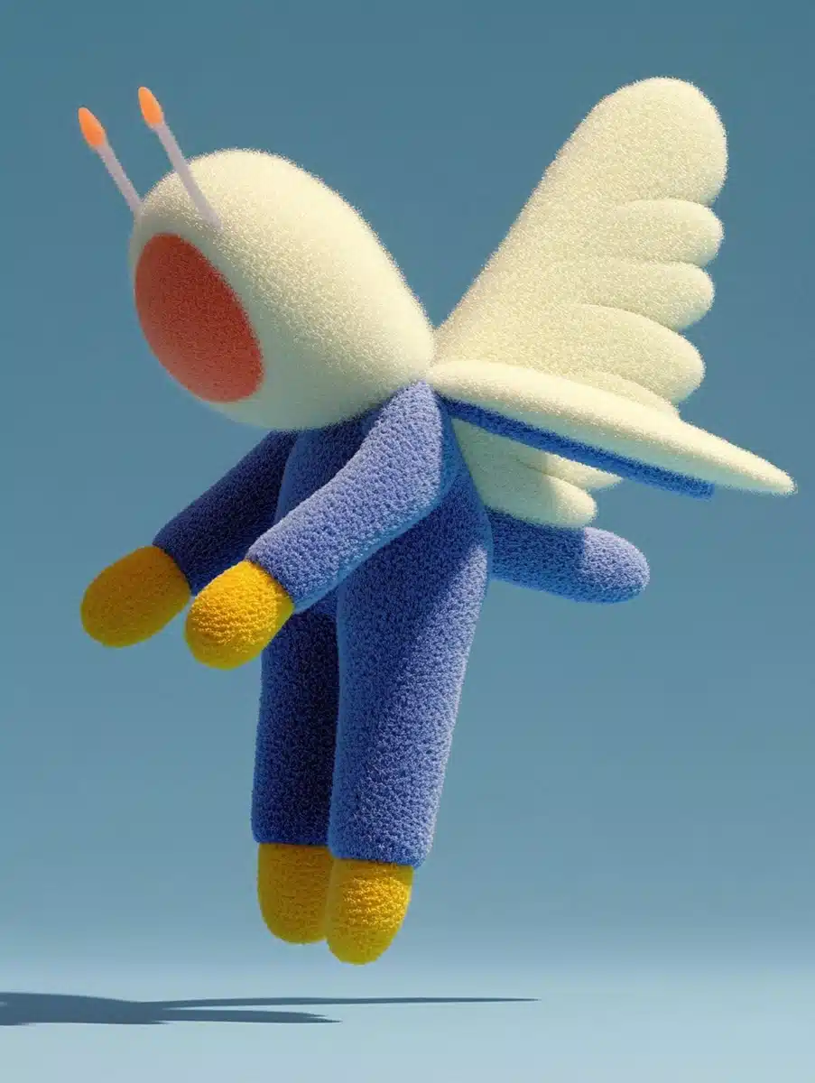 Young Angel Illustration Midjourney提示词