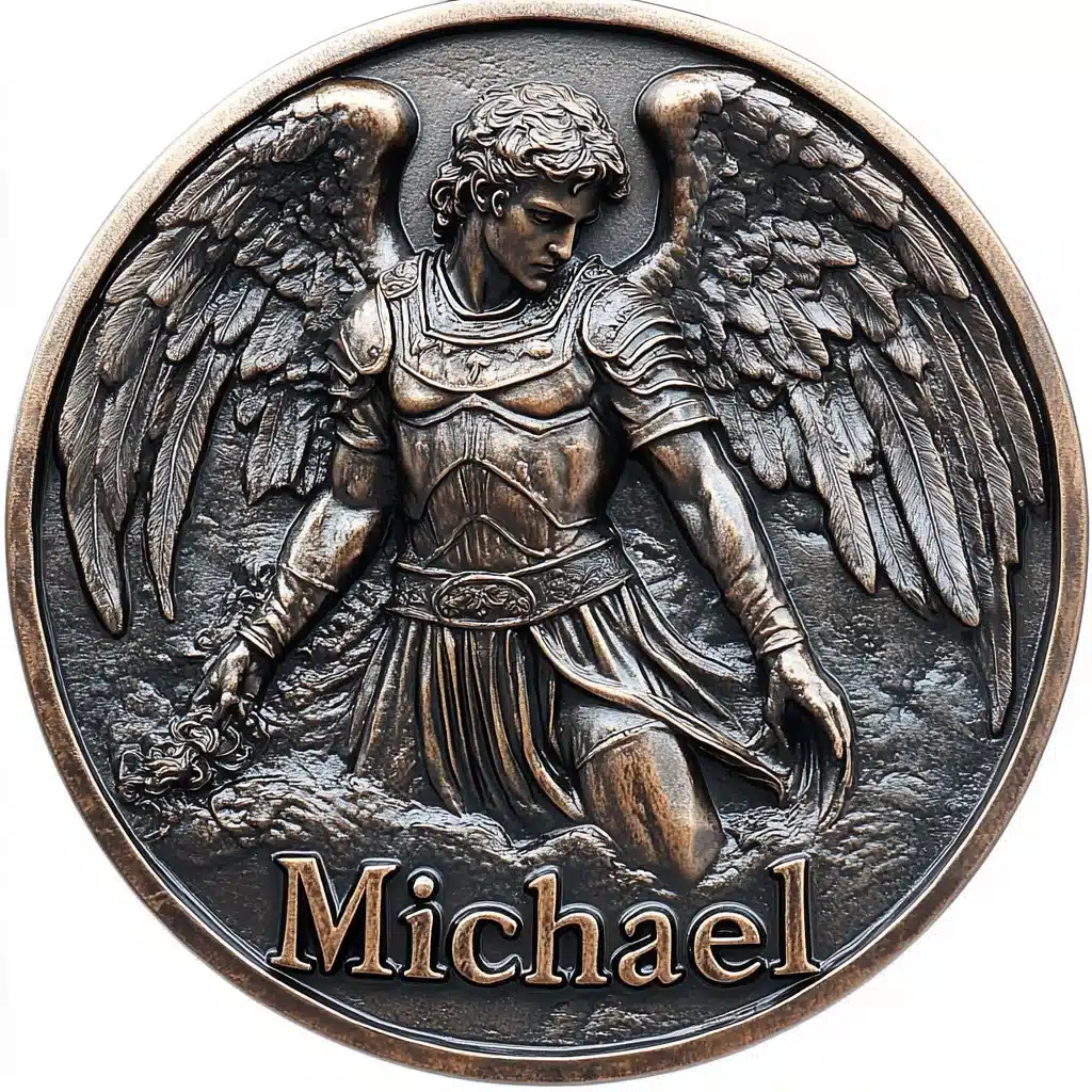 Realistic Relief of Michael Midjourney提示词