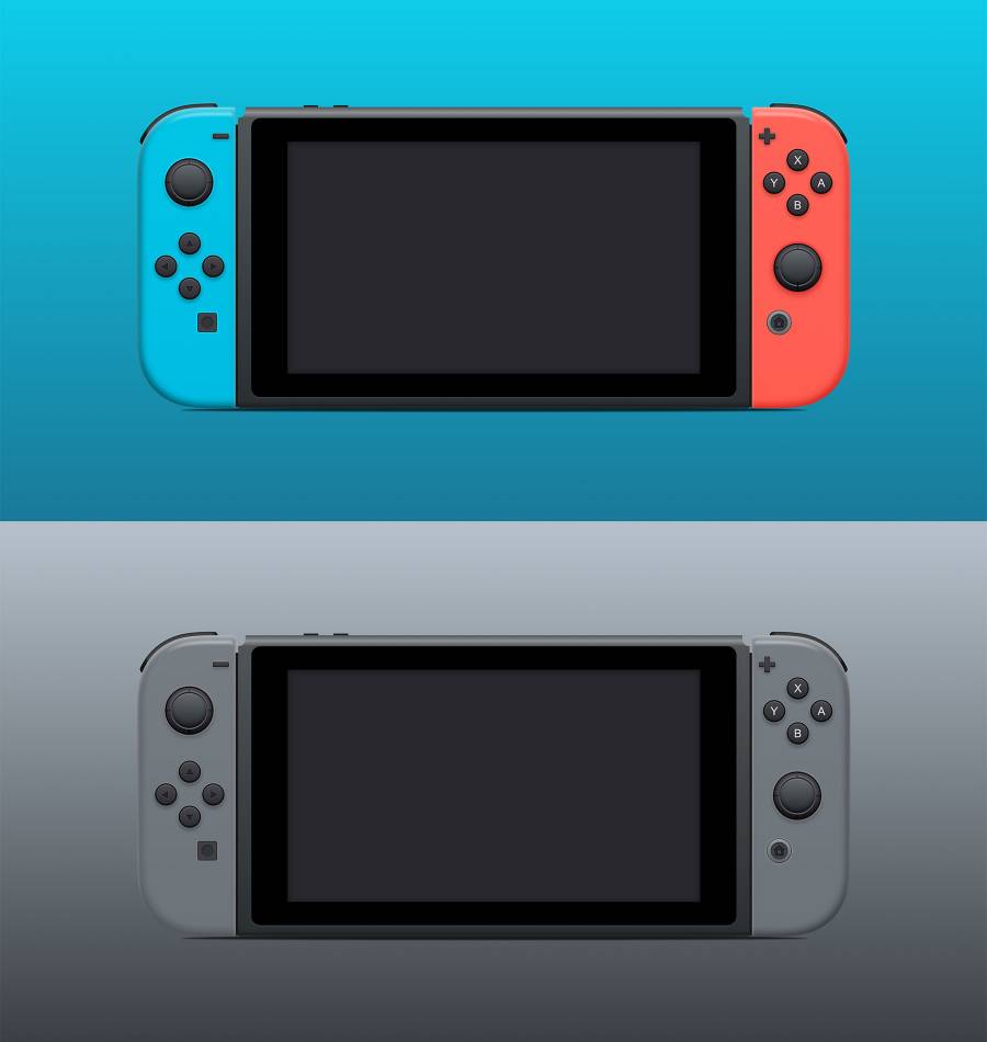 任天堂switch 模型 Nicepsd 优质设计素材下载站