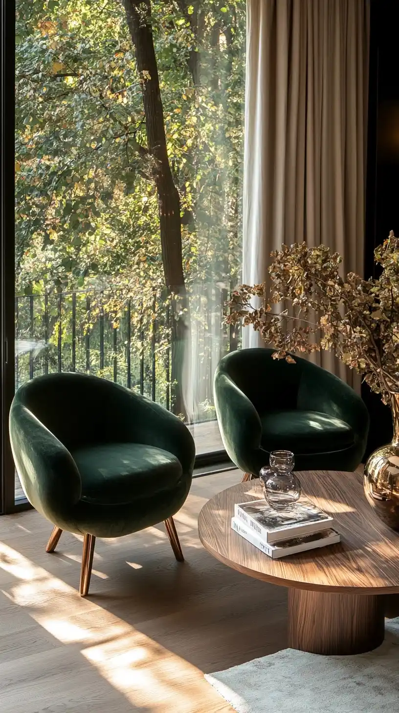 Wearstler-Inspired Room View Midjourney提示词