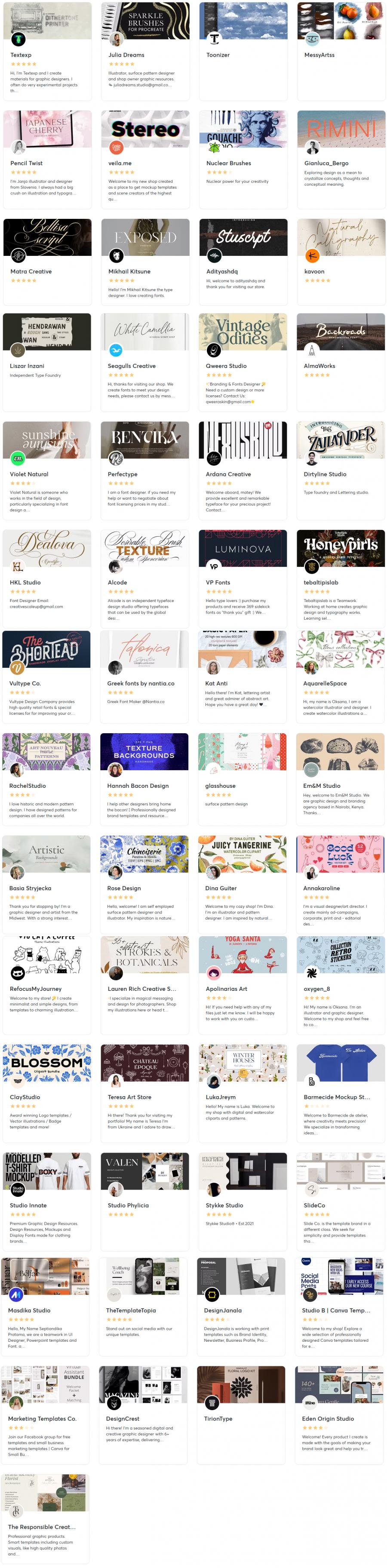 【免费资源】来自CreativeMarket网站的2025年12月份57套免费资源打包下载
