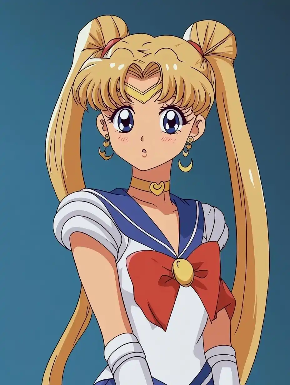 Sailor Moon Raw Meme Midjourney提示词