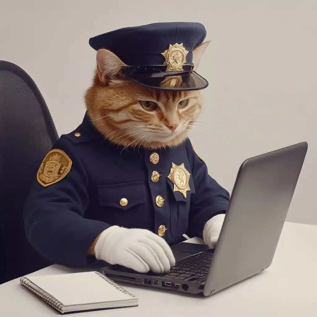 Realistic Tabby Cat Officer Midjourney提示词
