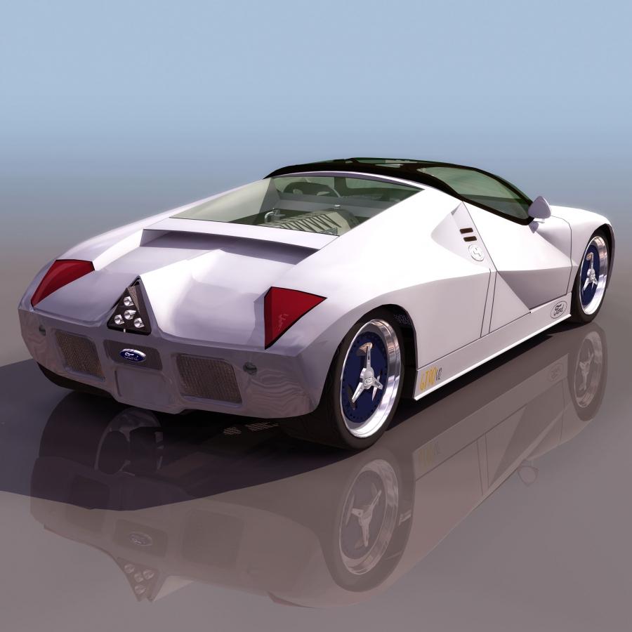 豪华轿车3D模型