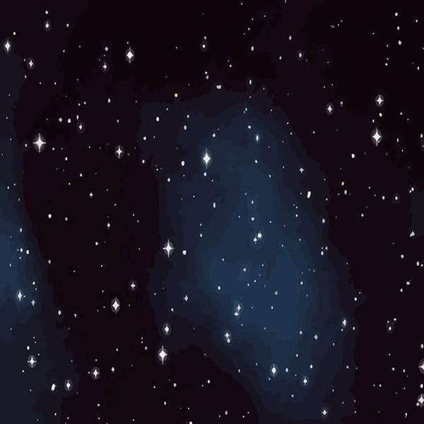 蓝色夜空背景