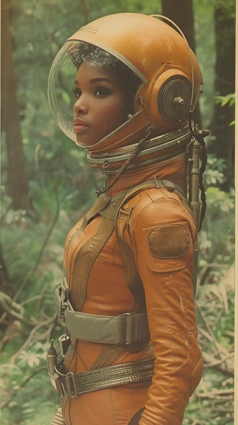 Alien Jungle Space Goddess Midjourney提示词