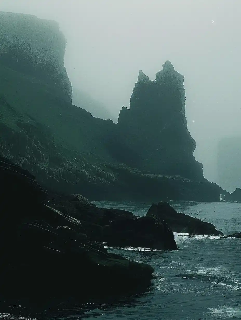Island Horror Film Portrait Midjourney 提示词生成效果