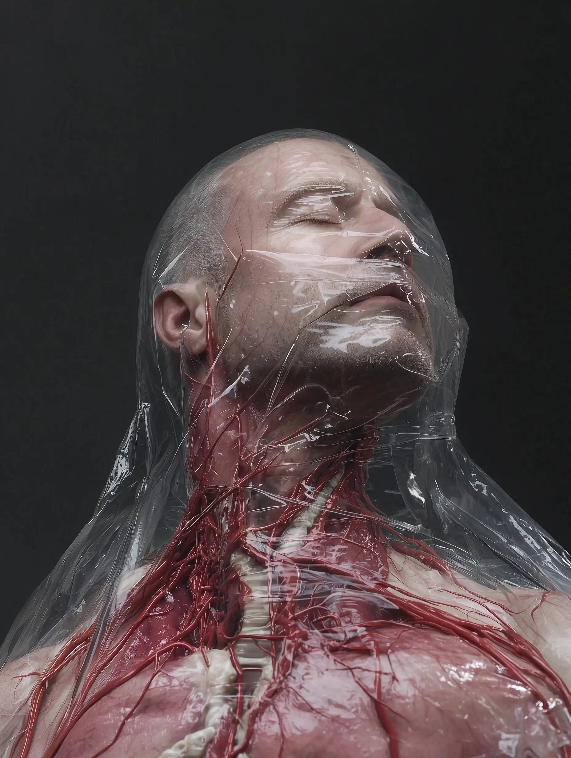 Medical Photography of Cadaver Midjourney提示词