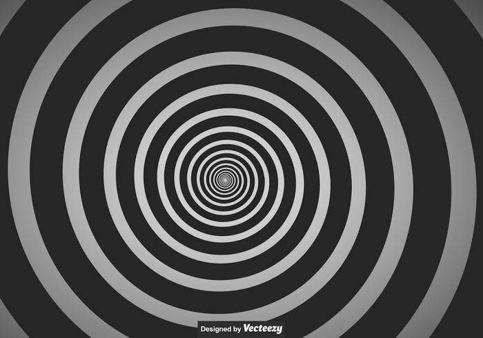 矢量黑色和白色的眩晕背景