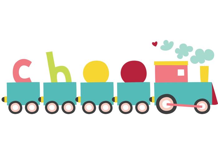 免费矢量Choo Choo火车