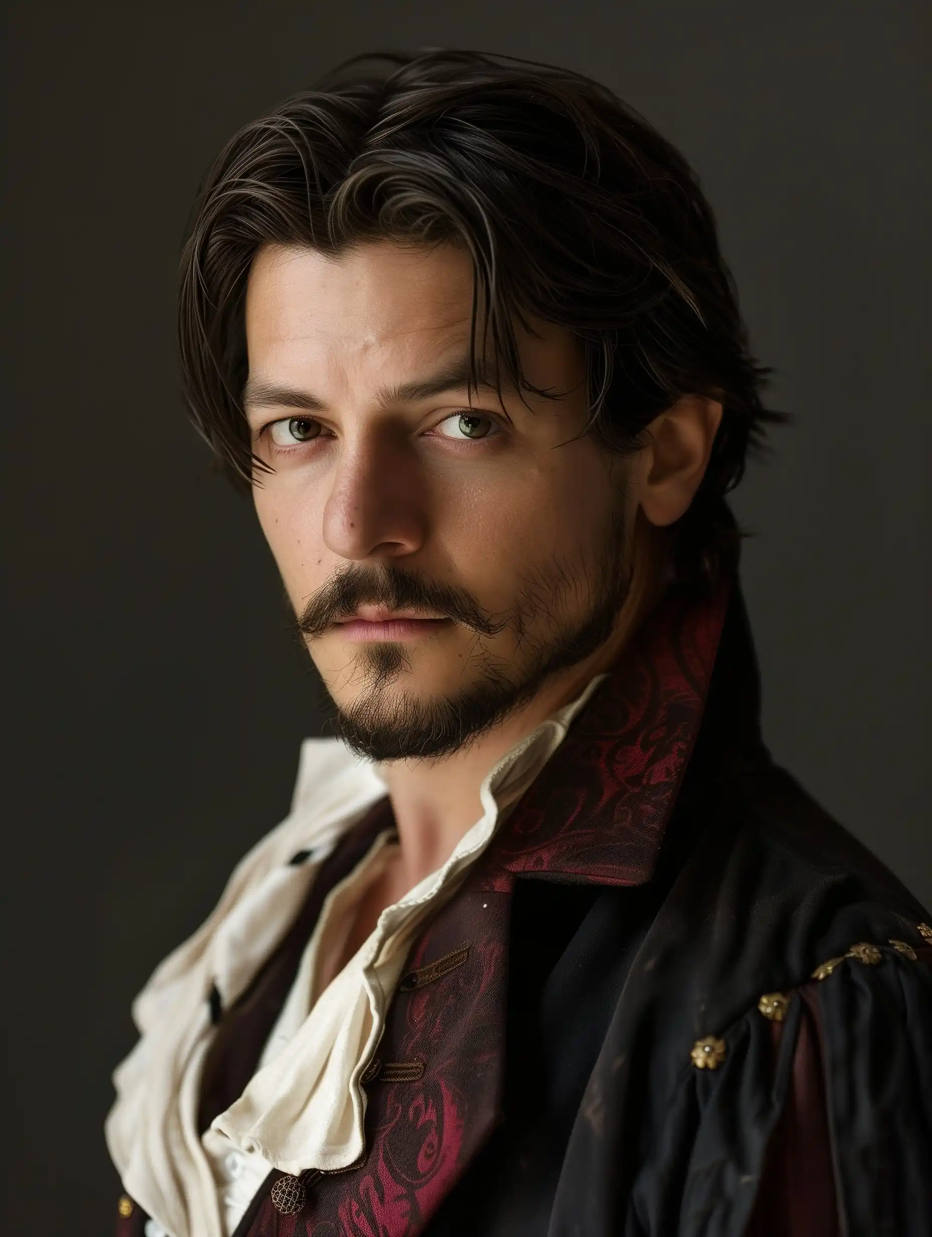 Beefy Diego Luna God-Like Sorcerer Midjourney提示词