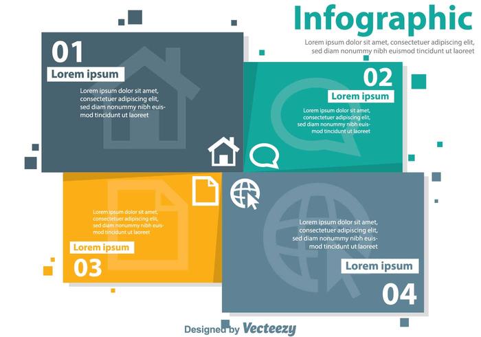 办公室Infographic矢量
