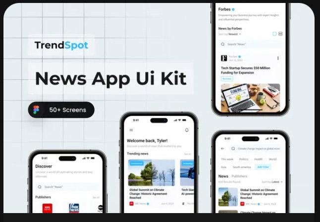 TrendSpot - News App Ui Kit